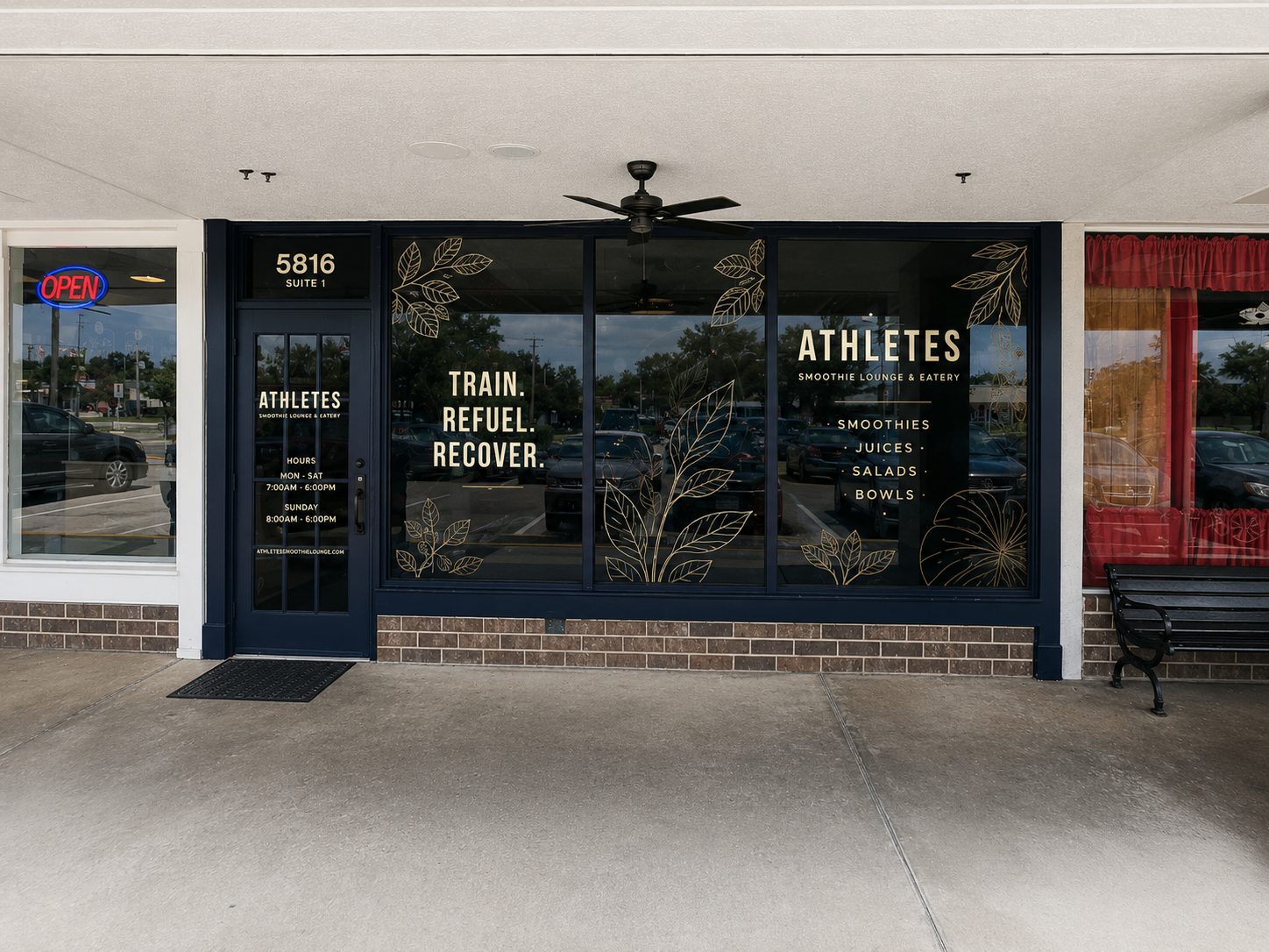 Front entrance at 5816 Conroy Rd — Train. Refuel. Recover.